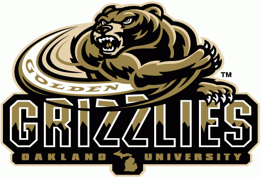 Oakland Golden Grizzlies 2002-2011 Secondary Logo iron on transfers for fabric